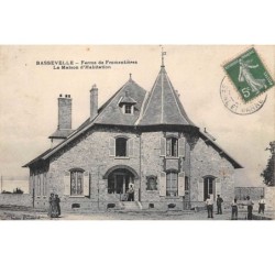 77. n° 105042 .bassevelle .ferme de fromentieres .la maison d habitation .