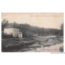 CAR-ADYP16-1103-77 - CRECY-EN-BRIE - Le morin vu du pont de dame gilles