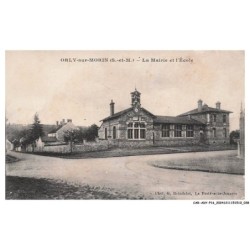 CAR-ADYP16-1108-77 - ORLY-SUR-MORIN - La mairie et l'école