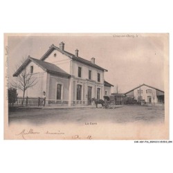 CAR-ADYP16-1136-77 - CROUY-SUR-OURCQ - La gare