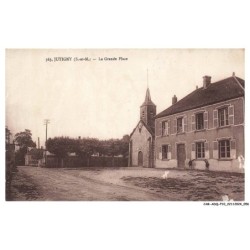 CAR-ADQP10-0676-77 - JUTIGNY - La grande rue