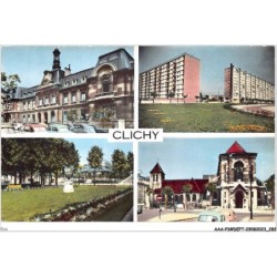EMI-AAAP3-0387-92 - CLICHY - La mairie - Les cifés - Le parc - L'église