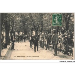 CAR-ABZP9-0691-92 - ASNIERES - Le jeu de Boules