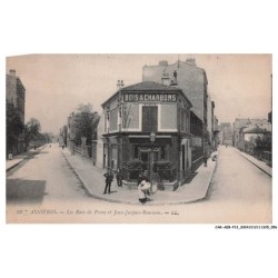 CAR-AEBP12-0647-92 - ASNIERES - Les rues de prony et jean-jacques-rousseau