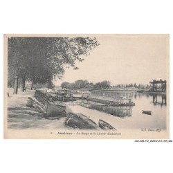 CAR-AEBP12-0642-92 - ASNIERES - La berge et le lavoir d'asnières