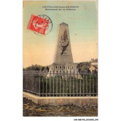 CAR-ABGP10-1027-92 - CHATILLON-SOUS-BAGNEUX - Monument de la défense