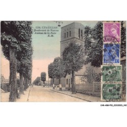 CAR-ABGP10-1063-92 - CHATILLON - Boulevard de vanves - Avenue de la paix