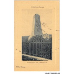 CAR-ABGP10-1023-92 - CHATILLON - Monument des défenseurs