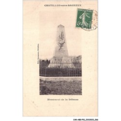 CAR-ABGP10-1025-92 - CHATILLON - Monument de la défense