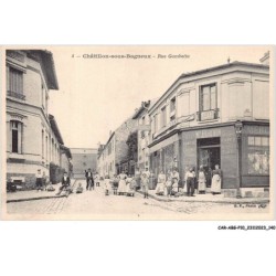 CAR-ABGP10-1062-92 - CHATILLON-SOUS-BAGNEUX - Rue gambetta