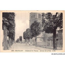 CAR-ABGP10-1083-92 - CHATILLON - Boulevard des vanves - Avenue de la paix