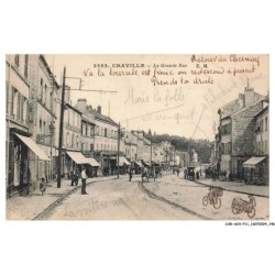 CAR-ACHP11-0733-78 - CHAVILLE - La grande rue