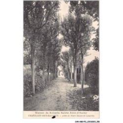 CAR-ABGP11-1171-92 - CHATILLON-SOUS-BAGNEUX - Maison de retraite Ste-Anne-d'Auray - Allée de notre dame de Lourdes