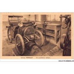CAR-AATP11-92-1006 - BOULOGNE - Usine renault - La première voiture renault