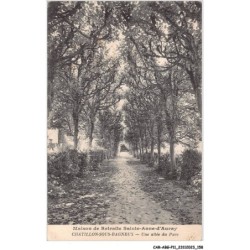 CAR-ABGP11-1172-92 - CHATILLON-SOUS-BAGNEUX - Maison de retraite Ste-Anne-d'Auray - Une allée du parc