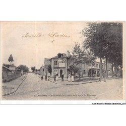 CAR-AARP13-1061 - FRANCE - CHATENAY - BOULEVARD DE VERSAILLES ET ROUTE DE VERRIERES