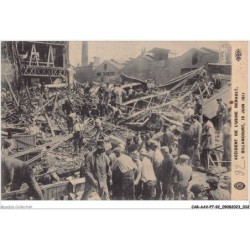 CAR-AAVP7-92-0424 - ACCIDENT DE L'USINE RENAULT - à billancourt - 13 juin 1917