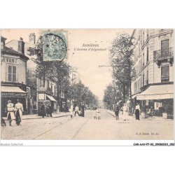 CAR-AAVP7-92-0434 - ASNIERES - L'avenue d'argenteuil