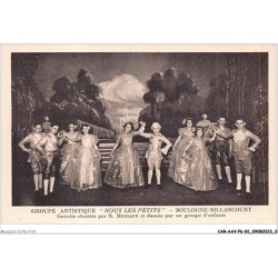 CAR-AAVP6-92-0326 - GROUPE ARTISTIQUE - Nous les petits - Gavotte chantée par r michaux et dansée par un groupe d'enfant