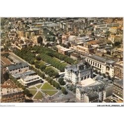 CAR-AAVP8-92-0560 - ASNIERES - Hauts-de-seine - Vue aérienne sur l'hotel de ville - Le centre administratif et la poste
