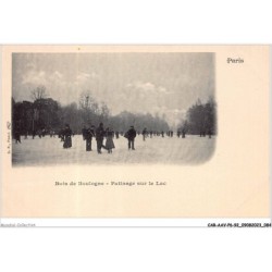CAR-AAVP6-92-0368 - Bois de boulogne - Patinage sur le lac