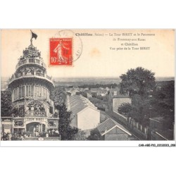 CAR-ABEP10-0897-92 - CHATILLON - La tour Biret et le panorama de FONTENAY-AUX-ROSES ET CHATILLON