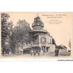 CAR-ABEP10-0884-92 - CHATILLON - La tour BIRET - Rendez-vous des cyclistes