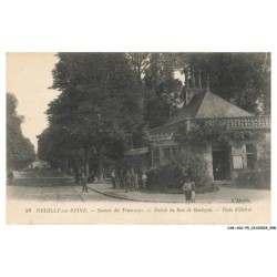 CAR-ADCP5-0367-92 - NEUILLY-SUR-SEINE - Station des tramways - Entrée du bois de boulogne - Poste d'octrai
