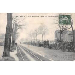 92 - REUIL - SAN30114 - Le 16e d'Artillerie - Leq 155 courts attelés