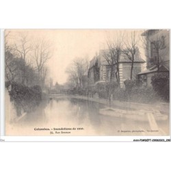 EMI-AAAP3-0391-92 - COLOMBES - Inondations de 1910 - Rue bosman