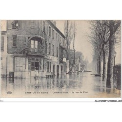 EMI-AAAP4-0399-92 - COURBEVOIE - Crue de la seine - En bas du pont