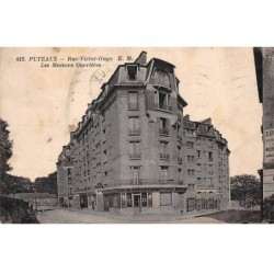 92 - PUTEAUX - SAN31231 - Rue Victor Hugo - Les Maisons Ouvrières - Pli