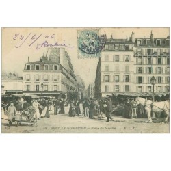 92.NEUILLY.n°15055.PLACE DU MARCHE