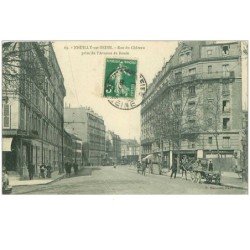 92.NEUILLY.n°15062.RUE DU CHATEAU PRISE DE L'AVENUE DU ROULE