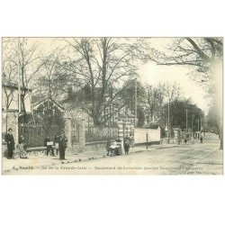 92.NEUILLY.n°15070.ILE DE LA GRANDE JATTE.BOULEVARD DE LEVALLOIS.ANCIEN BOULEVARD CIRCULAIRE