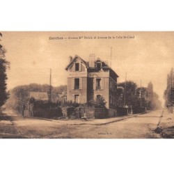 92 .n°110577 . garches . avenue m el brezin et avenue de celle st cloud .