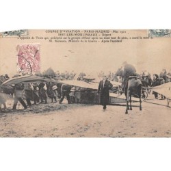 92 .n° 106716 . issy les moulineaux .course d aviation .paris madrid mai 1911 .depart .