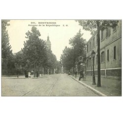 92.MONTROUGE.n°1588.AVENUE DE LA REPUBLIQUE