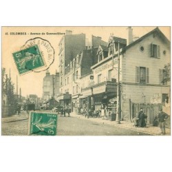 92.COLOMBES.n°13746.AVENUE DE GENNEVILLIERS.RESTAURANT DE LA GARE.