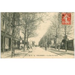 92.COLOMBES.n°10678.LA RUE DE PARIS