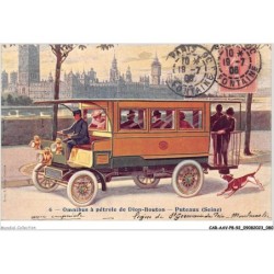 CAR-AAVP8-92-0525 - OMNIBUS A PETROLE DE DION-BOUTON - Puteaux - Seine