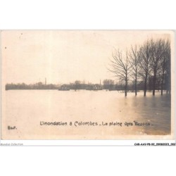 CAR-AAVP8-92-0486 - L'inondation à COLOMBES - La plaine vers bezons