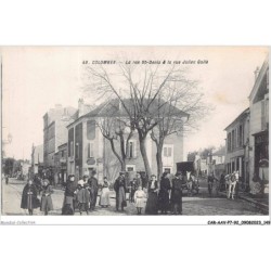 CAR-AAVP7-92-0483 - COLOMBES - La rue st-denis & la rue julien gallé