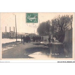 CAR-AAVP8-92-0491 - INONDATION A COLOMBES - Rue paul bert