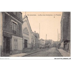 CAR-AAVP7-92-0482 - COLOMBES - La rue des aubépines - Le temple