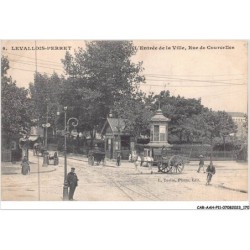 CAR-AAHP11-92-1046 - LEVALLOIS-PERRET - L'entrée de la ville - Rue de courcelles