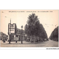 CAR-AAIP10-92-0871 - NEUILLY SUR SEINE - Avenue du Roule - Rue de Sablonville