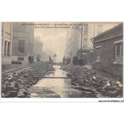 CAR-AAHP11-92-1068 - LEVALLOIS-PERRET - Inondations de janvier 1910 - Rue fazillau et rue raspail