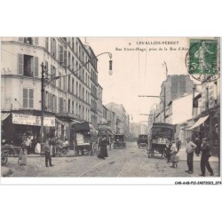 CAR-AABP12-92-0943 - LEVALLOIS-PERRET - Rue victor-hugo, prise de la Rue d'Alsace