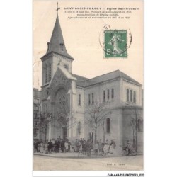 CAR-AABP12-92-0941 - LEVALLOIS-PERRET - église saint-justin